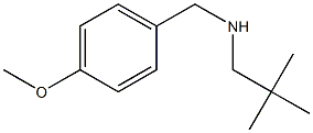 N-(4-METHOXYBENZYL)-2,2-DIMETHYLPROPAN-1-AMINE Struktur