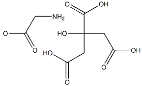 Glycinate Citrate Struktur