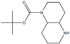 tert-butyl octahydro-1,5-naphthyridine-1(2H)-carboxylate Struktur