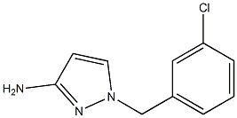 1-(3-chlorobenzyl)-1H-pyrazol-3-amine Struktur