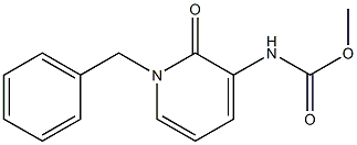 methyl N-(1-benzyl-2-oxo-1,2-dihydro-3-pyridinyl)carbamate Struktur