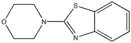 2-morpholino-1,3-benzothiazole Struktur