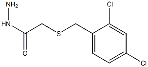 2-[(2,4-dichlorobenzyl)sulfanyl]acetohydrazide Struktur