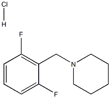 1-(2,6-difluorobenzyl)piperidine hydrochloride Struktur