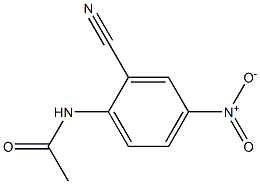 N1-(2-cyano-4-nitrophenyl)acetamide Struktur