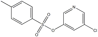 5-chloro-3-pyridyl 4-methylbenzene-1-sulfonate Struktur