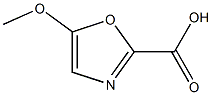 5-methoxy-1,3-oxazole-2-carboxylic acid Struktur