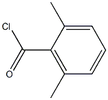 2,6-dimethylbenzene-1-carbonyl chloride Struktur