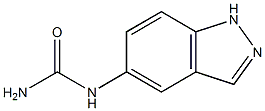 N-(1H-indazol-5-yl)urea Struktur