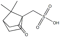 (7,7-dimethyl-2-oxobicyclo[2.2.1]hept-1-yl)methanesulfonic acid Struktur