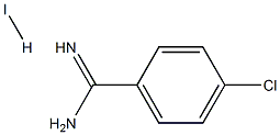 4-chlorobenzenecarboximidamide hydroiodide Struktur