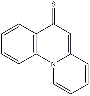 6H-pyrido[1,2-a]quinoline-6-thione Struktur