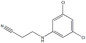 N-(2-Cyanoethyl)-3,5-dichloroaniline Struktur