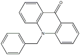 10-benzyl-9,10-dihydroacridin-9-one Struktur