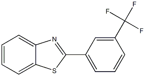 2-[3-(trifluoromethyl)phenyl]-1,3-benzothiazole Struktur