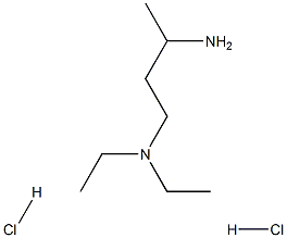 N-(3-aminobutyl)-N,N-diethylamine dihydrochloride Struktur