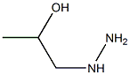 1-Hydrazinopropan-2-ol Struktur