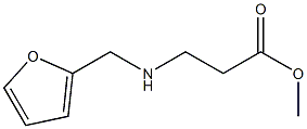 Methyl 3-[(2-furylmethyl)amino]propanoate Struktur