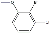 2-Bromo-3-chloroanisole Struktur