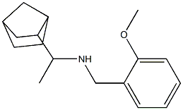 (1-{bicyclo[2.2.1]heptan-2-yl}ethyl)[(2-methoxyphenyl)methyl]amine Struktur