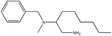 (1-aminooctan-2-yl)(benzyl)methylamine Struktur