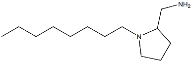 (1-octylpyrrolidin-2-yl)methanamine Struktur