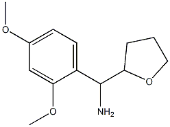 (2,4-dimethoxyphenyl)(oxolan-2-yl)methanamine Struktur