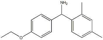 (2,4-dimethylphenyl)(4-ethoxyphenyl)methanamine Struktur