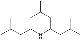 (2,6-dimethylheptan-4-yl)(3-methylbutyl)amine Struktur