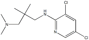 (2-{[(3,5-dichloropyridin-2-yl)amino]methyl}-2-methylpropyl)dimethylamine Struktur