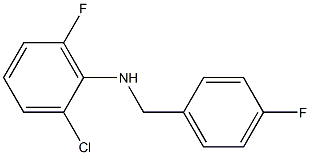 (2-chloro-6-fluorophenyl)(4-fluorophenyl)methylamine Struktur