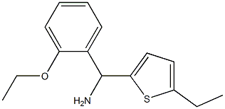 (2-ethoxyphenyl)(5-ethylthiophen-2-yl)methanamine Struktur