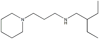 (2-ethylbutyl)[3-(piperidin-1-yl)propyl]amine Struktur