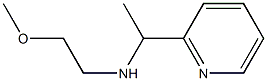 (2-methoxyethyl)[1-(pyridin-2-yl)ethyl]amine Struktur