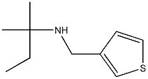 (2-methylbutan-2-yl)(thiophen-3-ylmethyl)amine Struktur