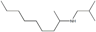 (2-methylpropyl)(nonan-2-yl)amine Struktur