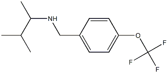 (3-methylbutan-2-yl)({[4-(trifluoromethoxy)phenyl]methyl})amine Struktur