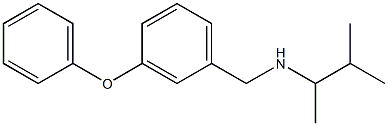 (3-methylbutan-2-yl)[(3-phenoxyphenyl)methyl]amine Struktur