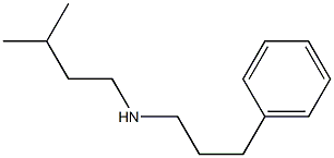 (3-methylbutyl)(3-phenylpropyl)amine Struktur