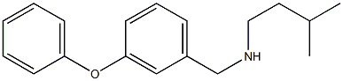 (3-methylbutyl)[(3-phenoxyphenyl)methyl]amine Struktur