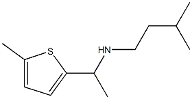 (3-methylbutyl)[1-(5-methylthiophen-2-yl)ethyl]amine Struktur