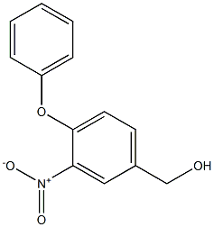 (3-nitro-4-phenoxyphenyl)methanol Struktur