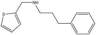 (3-phenylpropyl)(thiophen-2-ylmethyl)amine Struktur