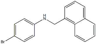 (4-bromophenyl)(1-naphthyl)methylamine Struktur