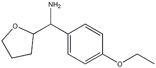 (4-ethoxyphenyl)(oxolan-2-yl)methanamine Struktur