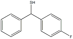 (4-fluorophenyl)(phenyl)methanethiol Struktur