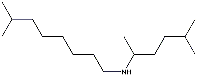 (5-methylhexan-2-yl)(7-methyloctyl)amine Struktur