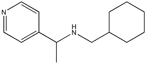 (cyclohexylmethyl)[1-(pyridin-4-yl)ethyl]amine Struktur