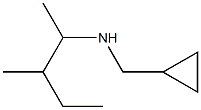 (cyclopropylmethyl)(3-methylpentan-2-yl)amine Struktur