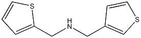 (thiophen-2-ylmethyl)(thiophen-3-ylmethyl)amine Struktur